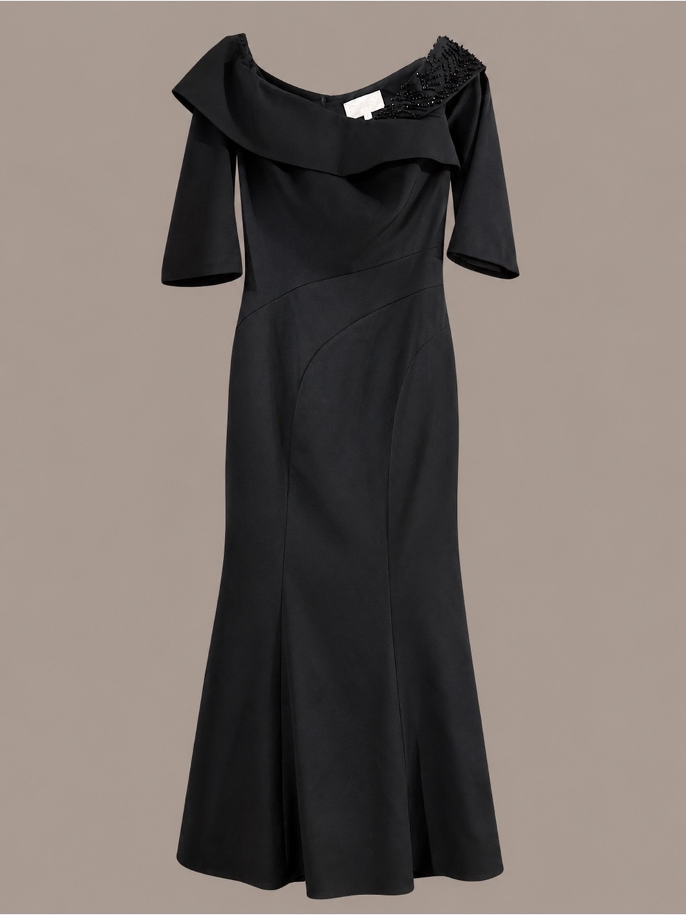 Mother if the Bride dress black gown by Gia Franco size 12 altered in length.